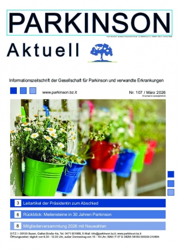 Parkinson Aktuell 2026-03-01 00:00:00 Parkinson Attualitá